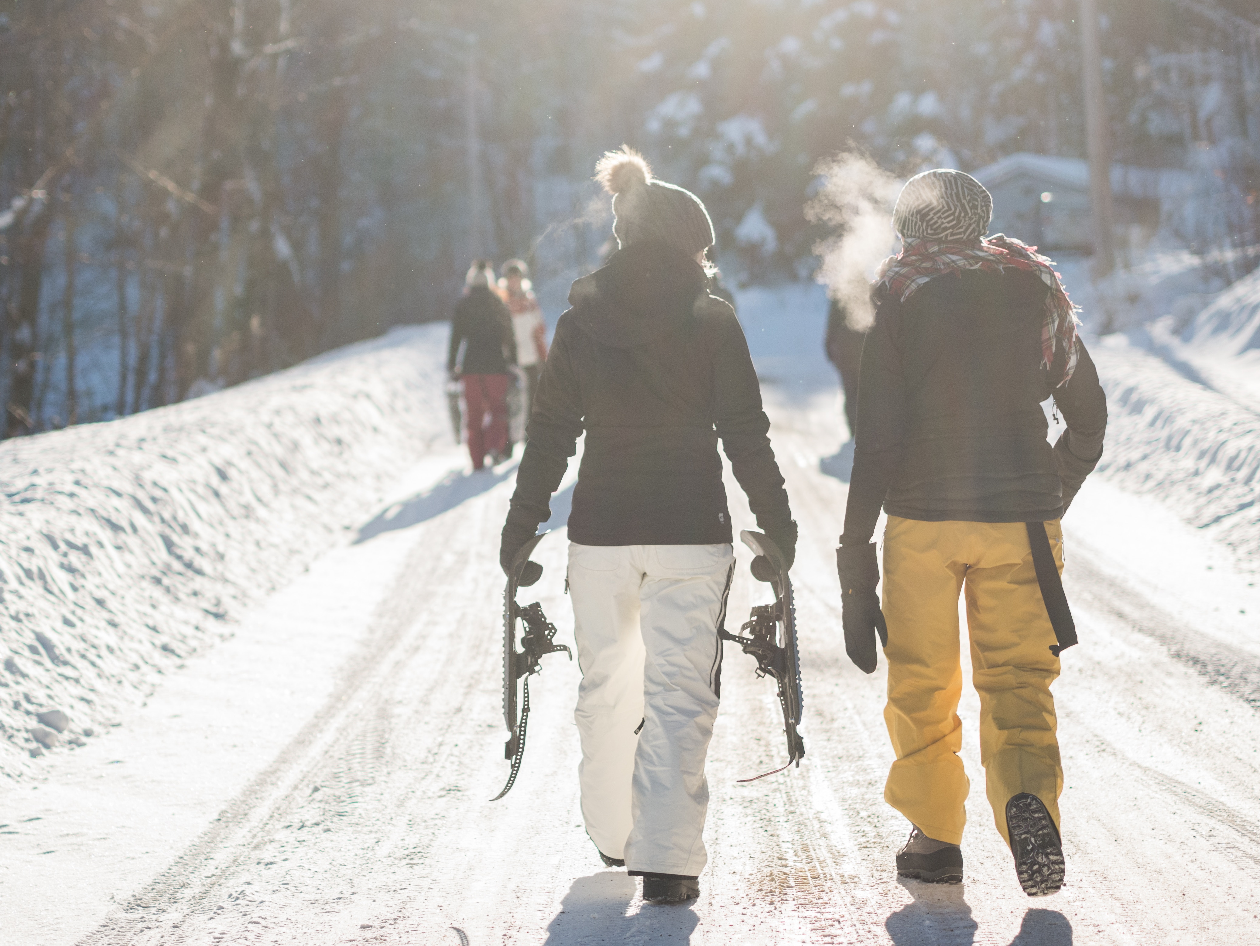 snowshoeing baldy