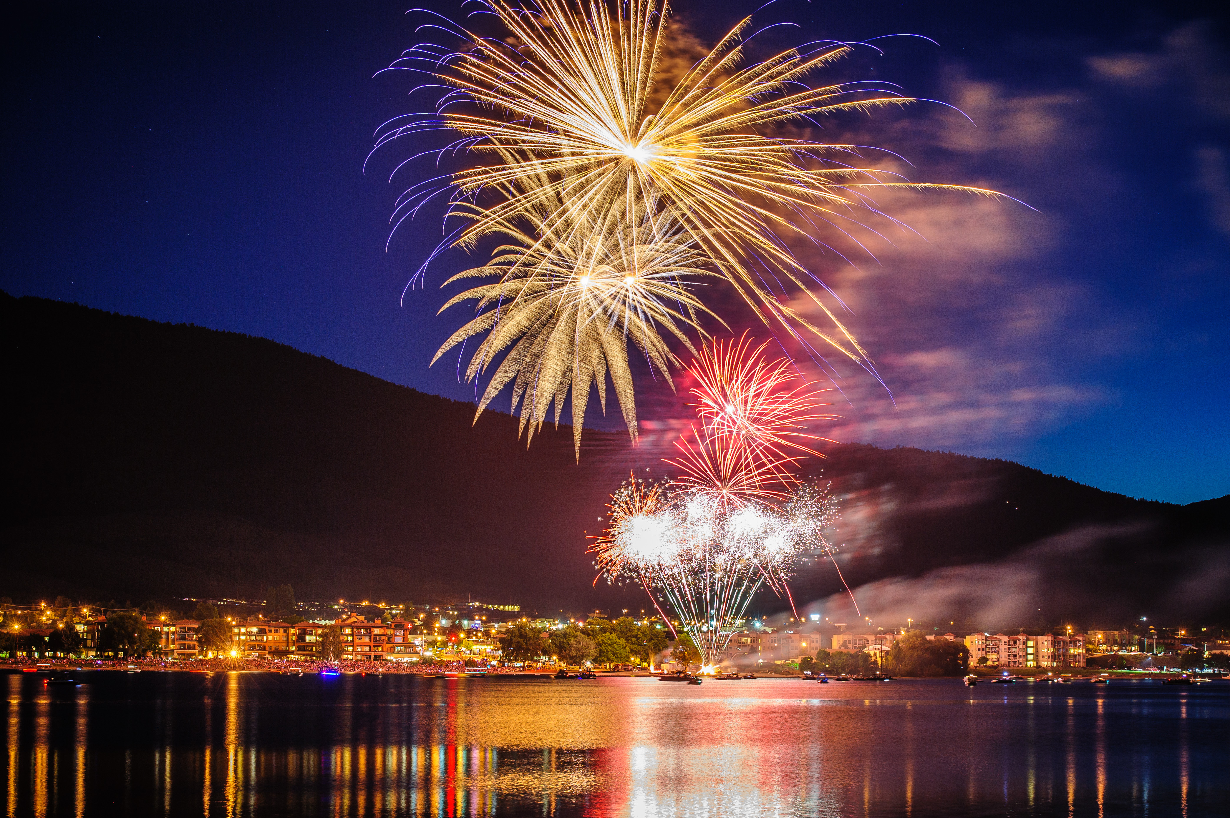 Canada Day Fireworks in Osoyoos